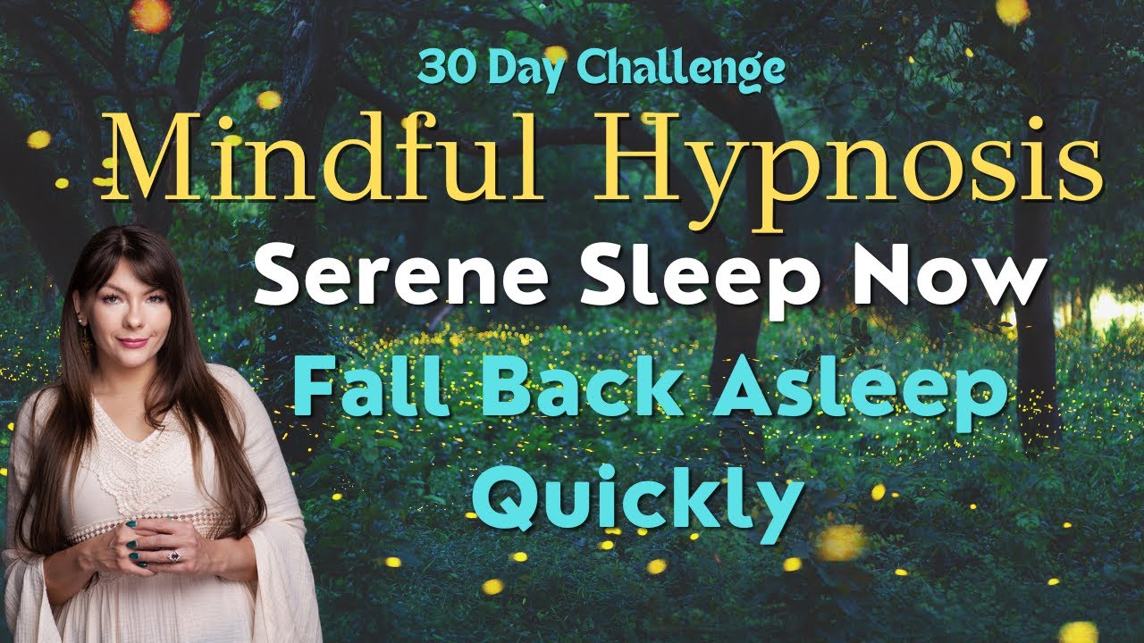 Fall Back Asleep in Minutes Sleep Meditation | Mindful Hypnosis for Deep Sleep in a Fantasy Forest