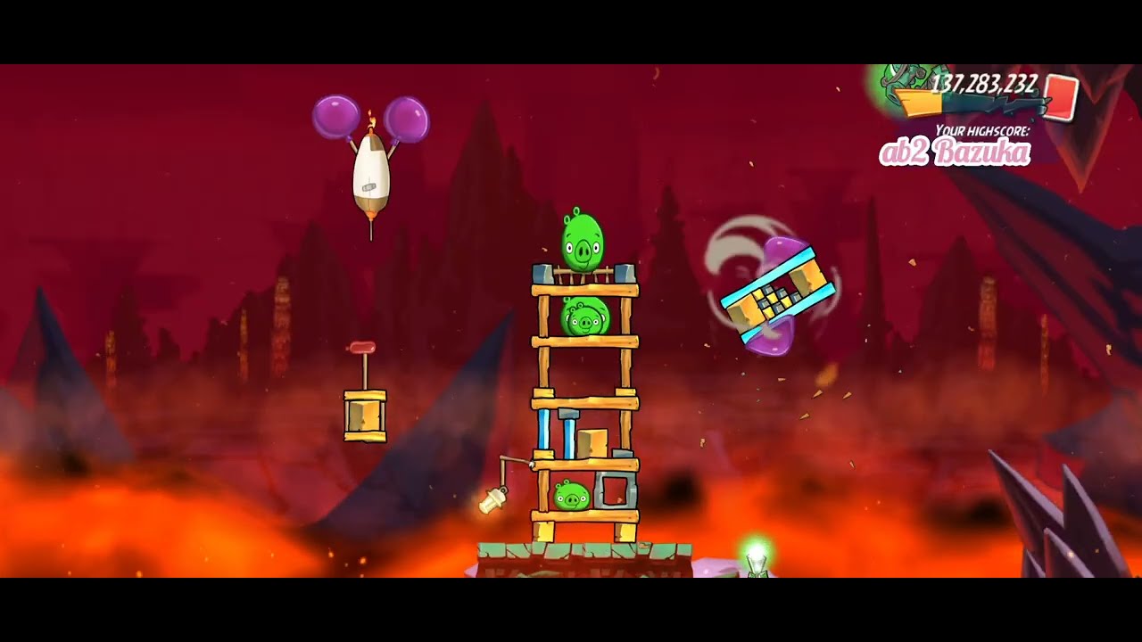 Angry Birds 2 Clan Battle 8 April 2025  One Shuffle Gameplay Bubbles 4 Time Used