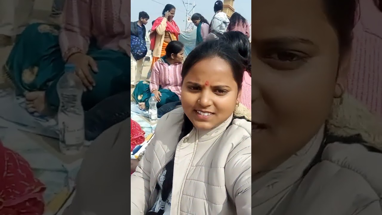  Magh mela ghumane gye the  hum log #youtubevideo #vlogs #nandinisingh 