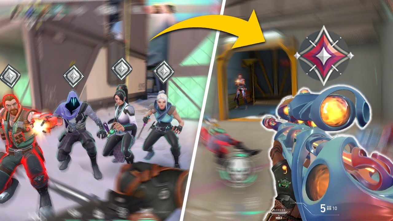 We Trained 2 Silver Valorant Teams, then joined them to compete VS each other