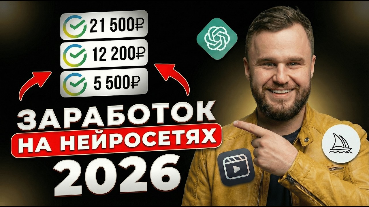 15 сопособов заработка на нейросетях в 2026