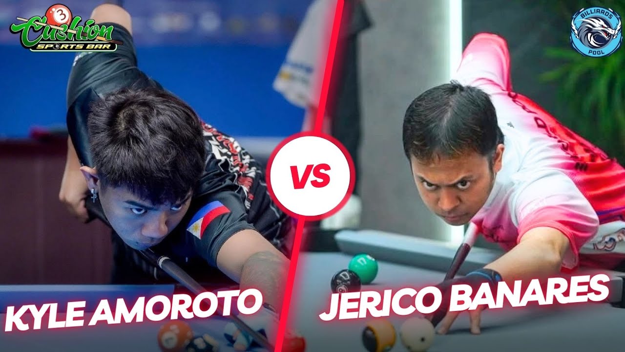 🔴BILLIARDS | KYLE AMOROTO VS JERICO BANARES  | RACE 11
