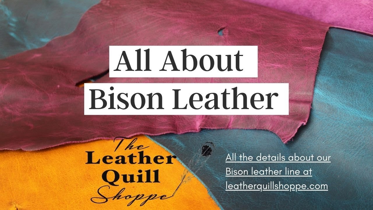 All About our Bison Leather - Traveler's Notebook & Planner Covers