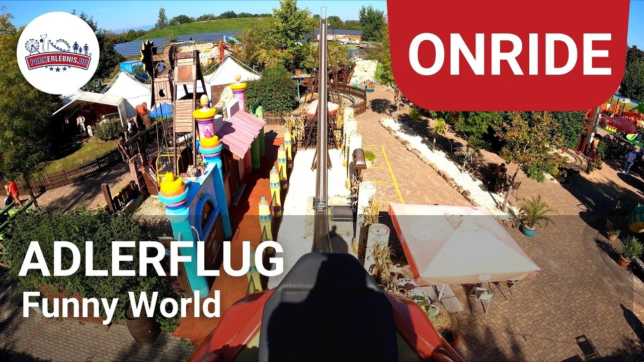 Adlerflug / Mexikanischer Feueradler - Onride POV - Funny World Kappel-Grafenhausen