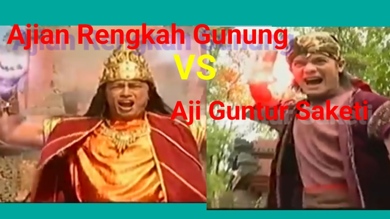 Angling Darma Aji Rengkah Gunung vs Guntur Saketi