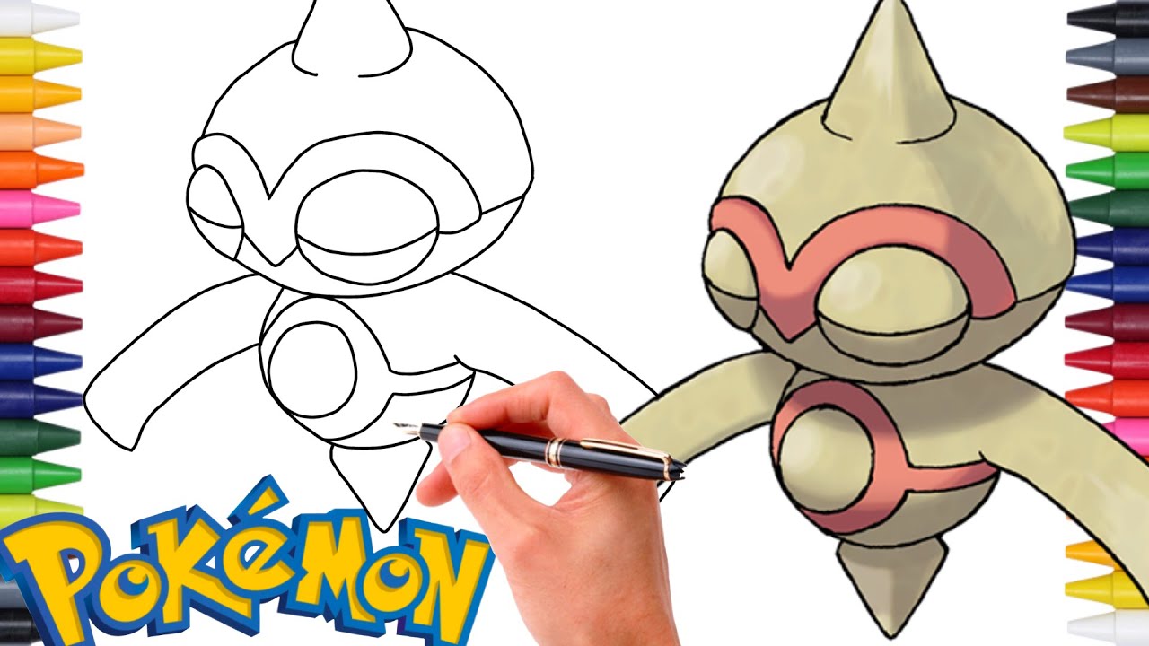 Comment Dessiner LE POKÉMON BALBUTO (Baltoy) #343 | GÉNÉRATION 3