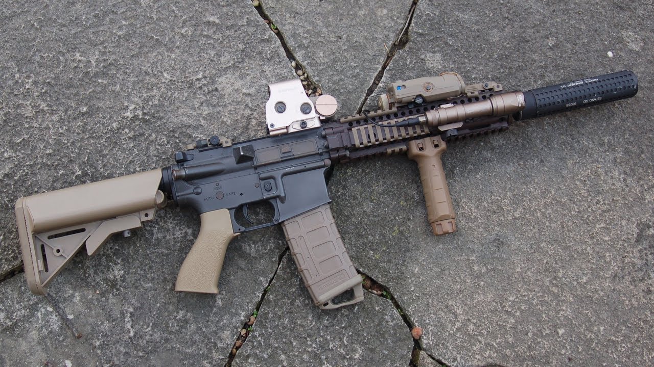 *NEW* 2018 CUSTOM MK18 MOD 1 / SOPMOD BLOCK II CQBR AIRSOFT GUN OVERVIEW