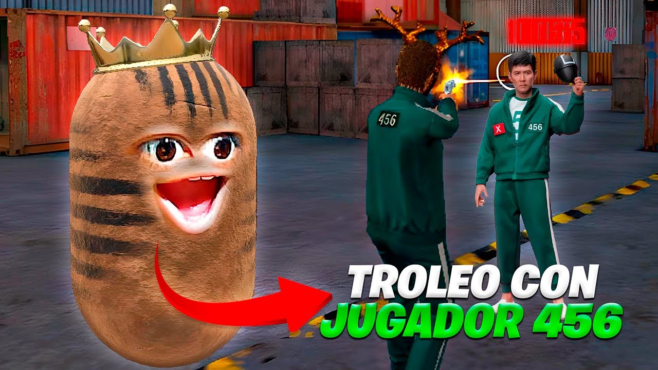 TROLEO con el TRAJE 456 SQUID GAMES en LOBO SOLITARIO 🤣👑 ¿ME BANEAN?