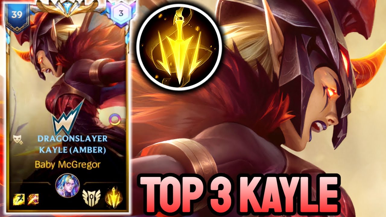 WILD RIFT KAYLE - TOP 3 KAYLE GAMEPLAY - SOVEREIGN RANKED