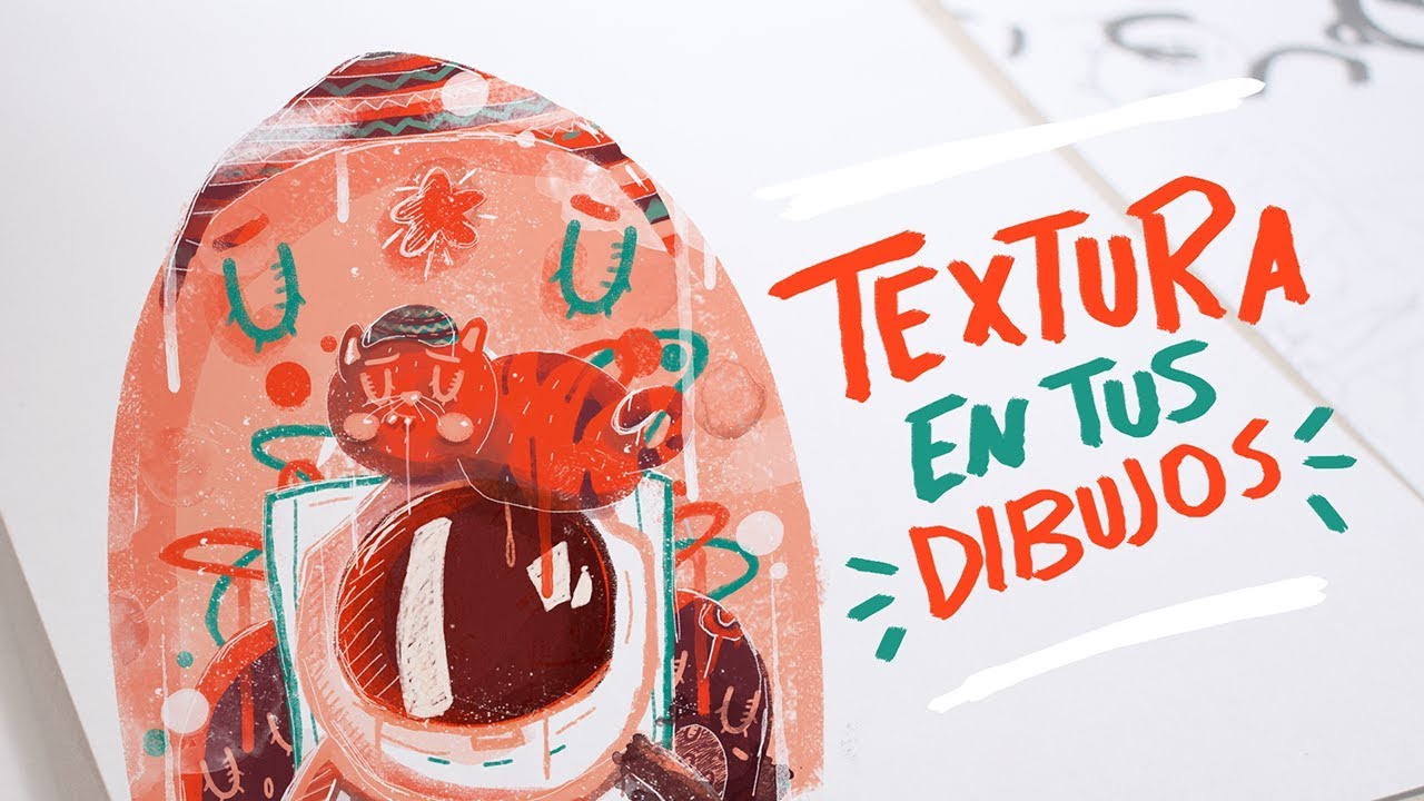 Colocar texturas para tus dibujos en Illustrator y Photoshop-Andreaga
