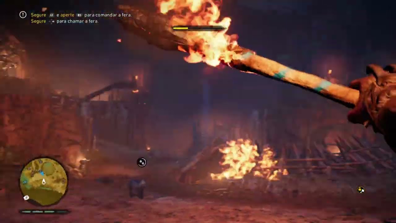 Far Cry Primal - O Acampamento Izila!! Capturado e Lançado no Fogo