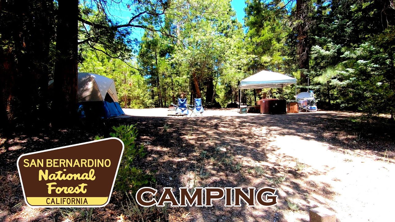 Lake Arrowhead camping - June 2021