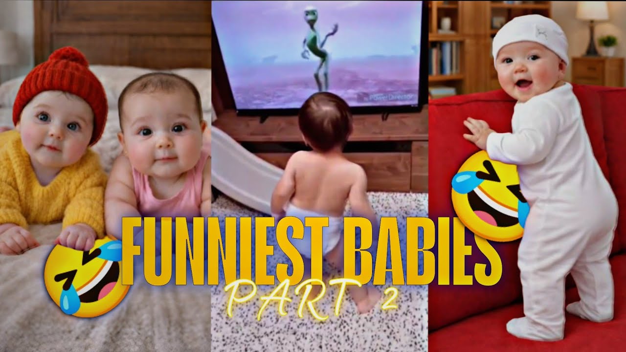 The Funniest Babies in the World 🤣 | Hilarious Baby Moments Compilation PT 2