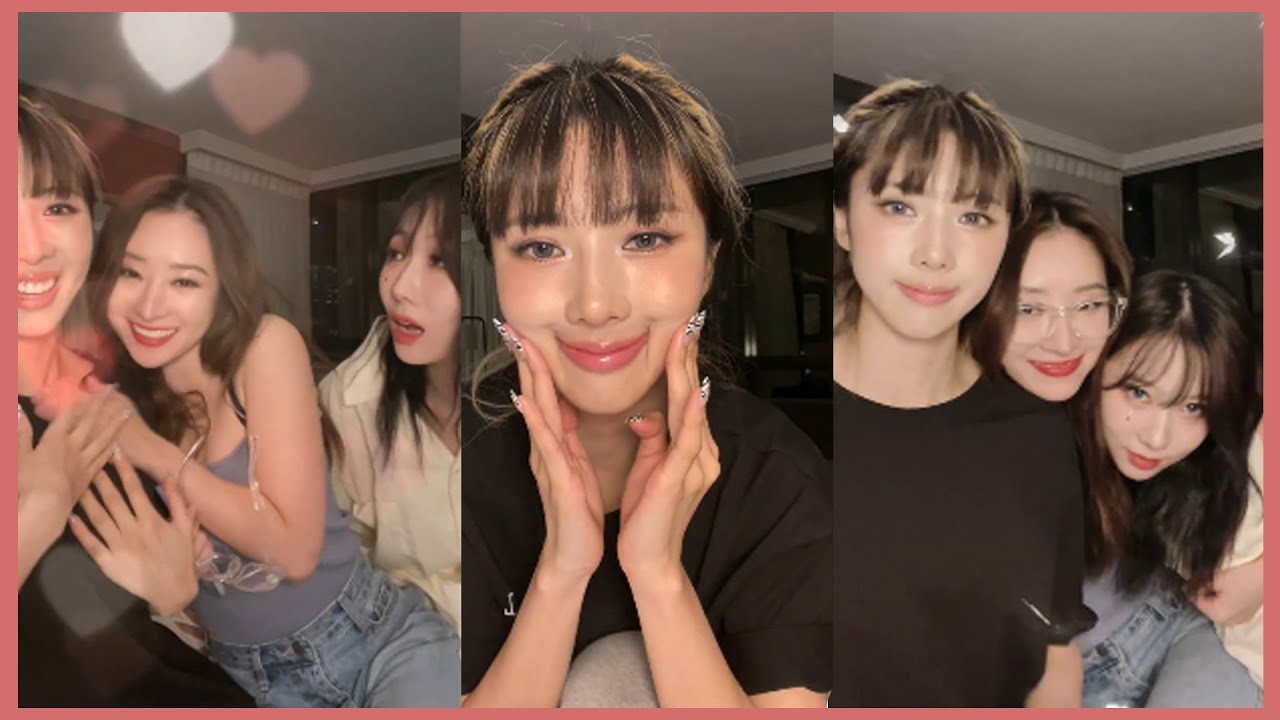 Yoohyeon's 'I think I gained weight' vlive ll드림캐쳐 유현: 뭐가살쪄!!