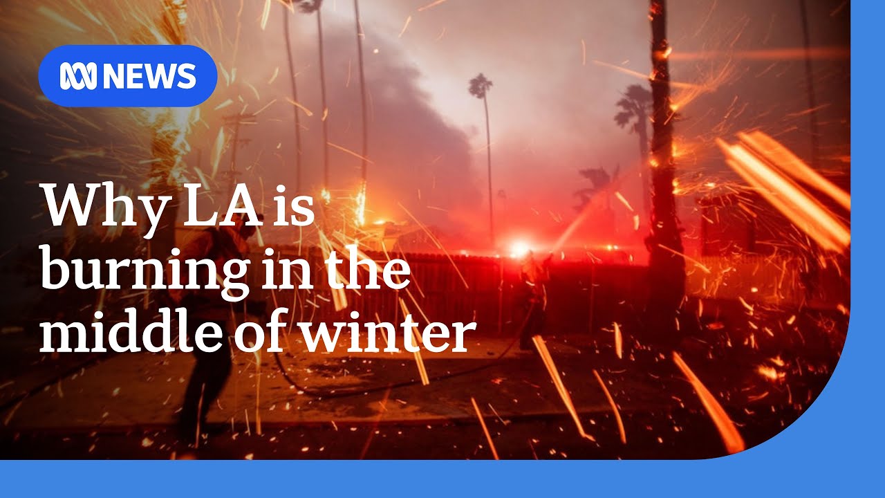 What's causing Los Angeles' ferocious wildfires outside of the fire season? | ABC NEWS