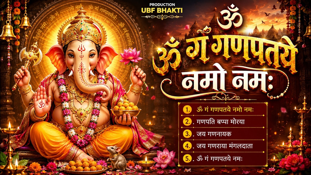 🙏श्री गणेश भक्ति भजन || Jai Ganesh Jai Ganesh Deva II Powerful  Ganpati Bhajan_2026