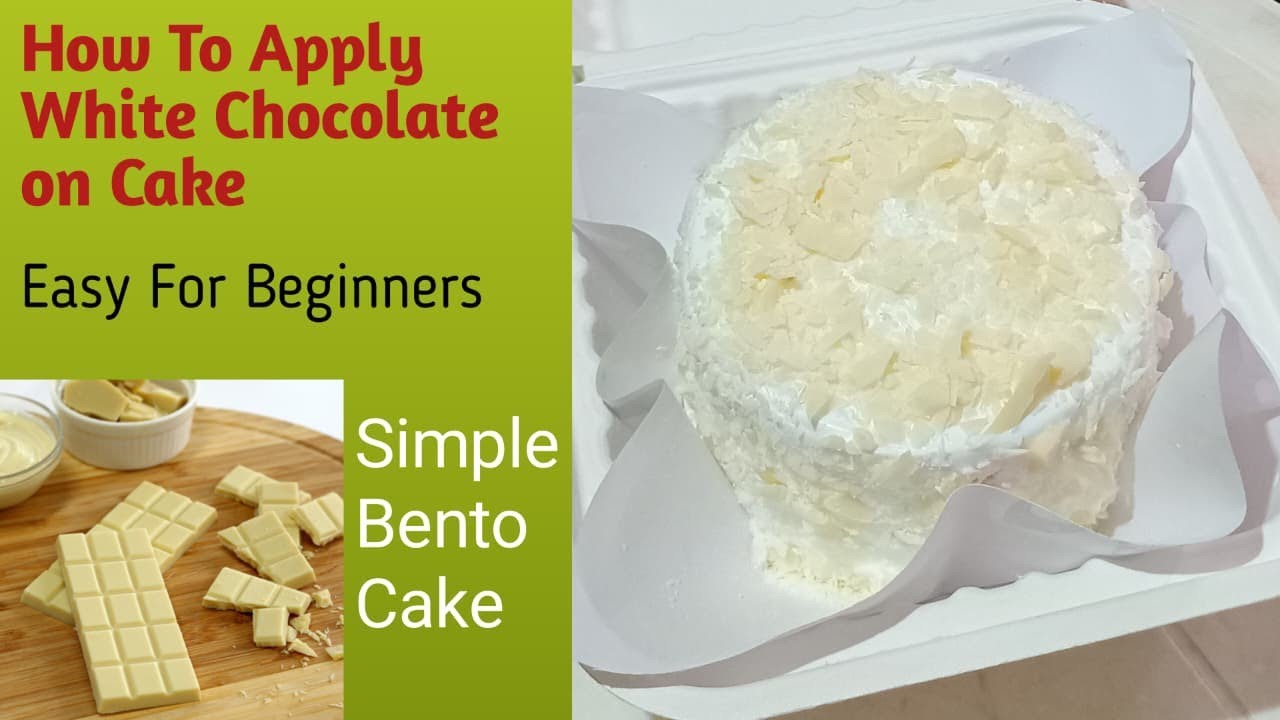 White Forest Cake Decoration...easy for beginners 