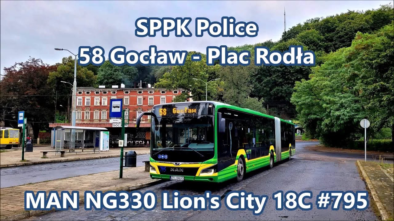 SPPK Police - linia 58, MAN NG330 Lion's City 18C EfficientHybrid #795