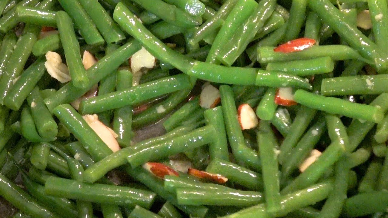 Easy Green Beans Almondine Recipe -- Step By Step Chef