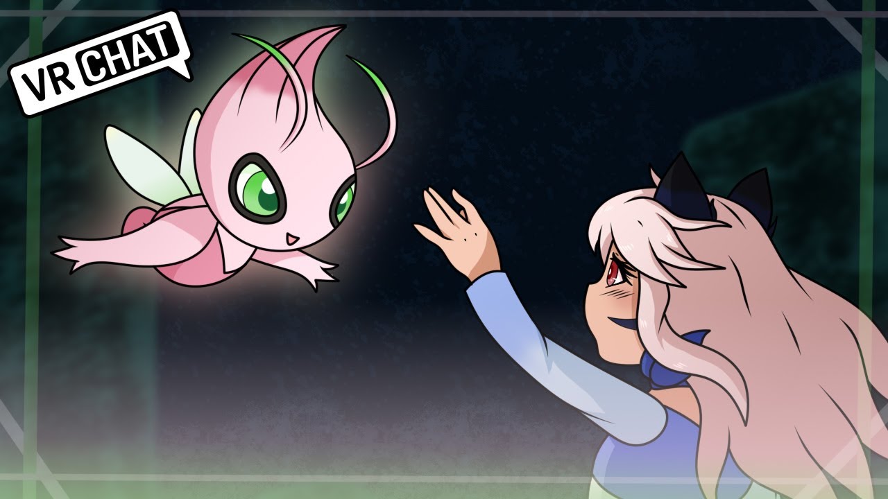 ANSWERS FINALLY REVEALED...Yina Meets a Shiny Celebi at a Mysterious Temple - VRChat