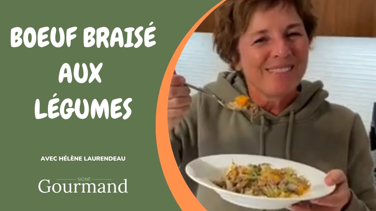 RECETTE DE BOEUF BRAISÉ AUX LÉGUMES