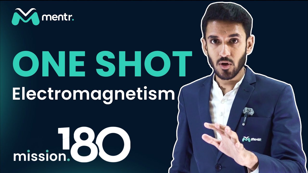 Electromagnetism - One Shot Lecture | Mission 180 by Mentr!