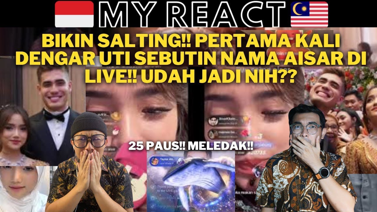 Bikin salting!! PERTAMA KALI DENGAR UTI SEBUTIN NAMA AISAR DI LIVE!! UDAH JADI NIH??
