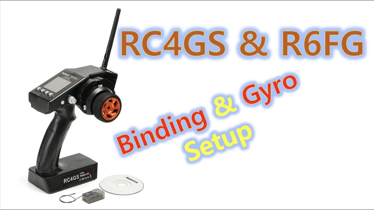 [400m range] RC4GS / R6FG Binding & GYRO setting