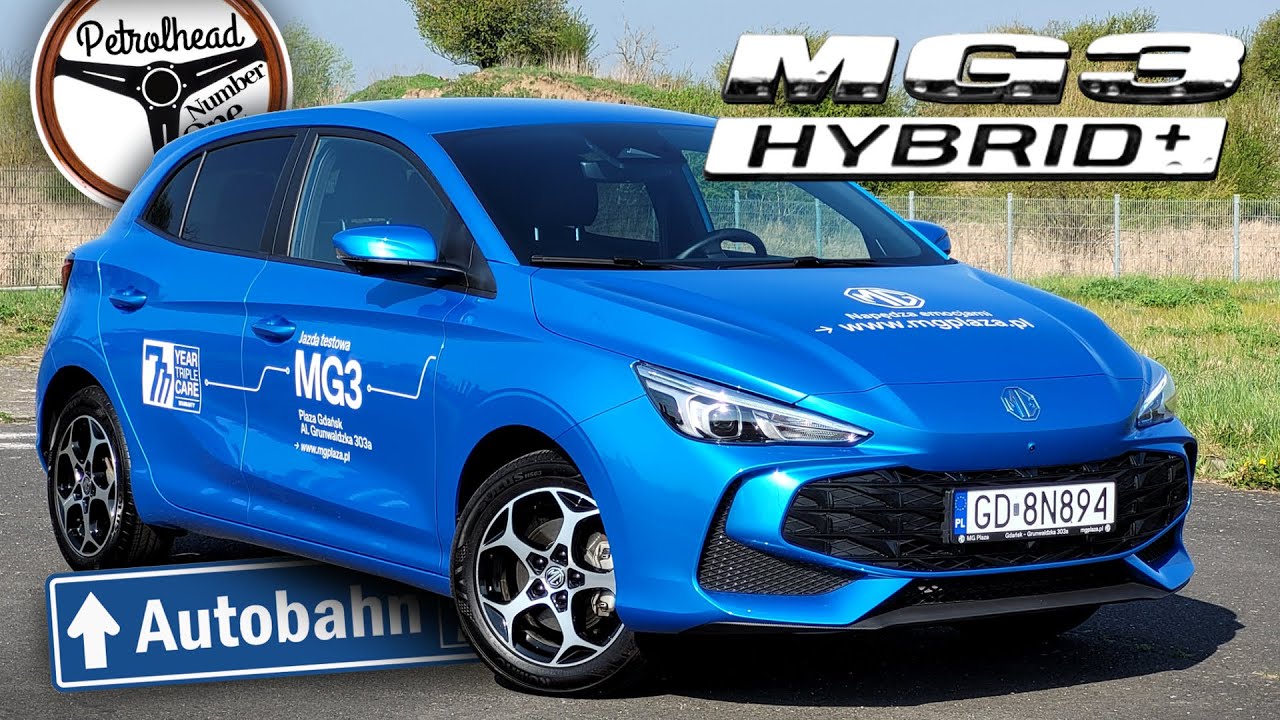 2025 MG3 Hybrid+ (194 KM) | V-MAX, 0-100 km/h, Test, Pr&oacute;ba autostradowa, AUTOBAHN. | 4K