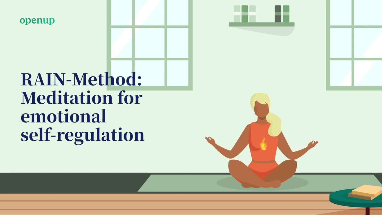 RAIN-Method: Meditation for emotional self-regulation
