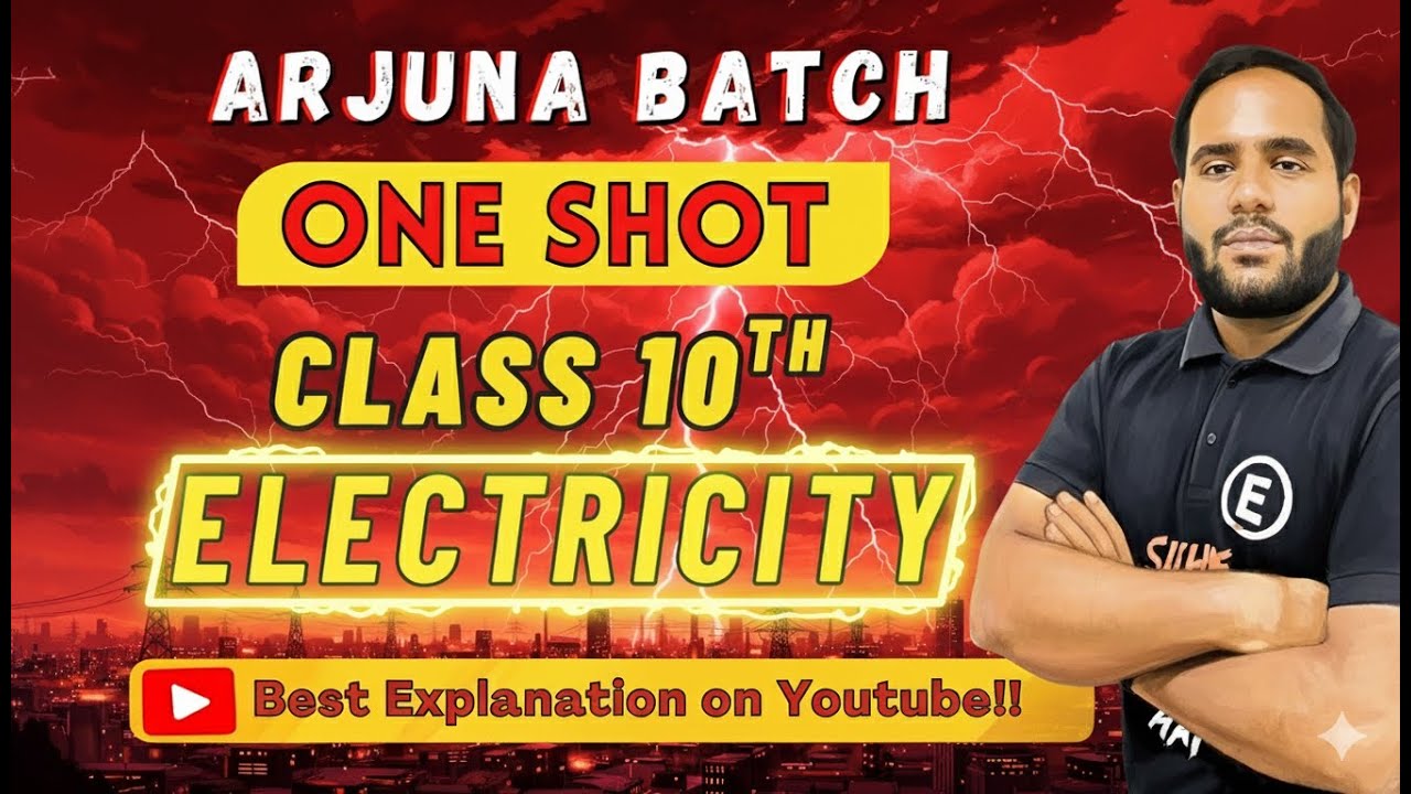 Electricity - Class 10th Science 🔥 | One Shot | Yash Sir