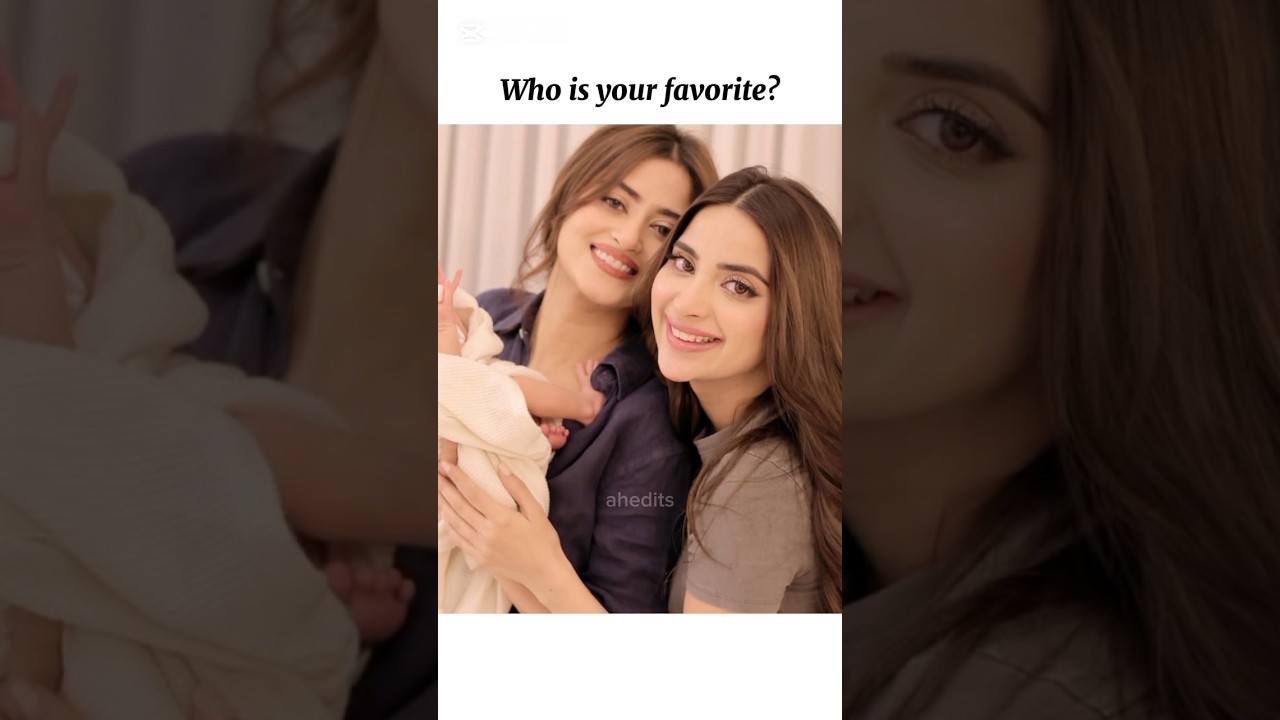 Pakistani Actresses with their sisters&hearts;️#pakistani #actress #sisters #shorts #trending #viralvideo