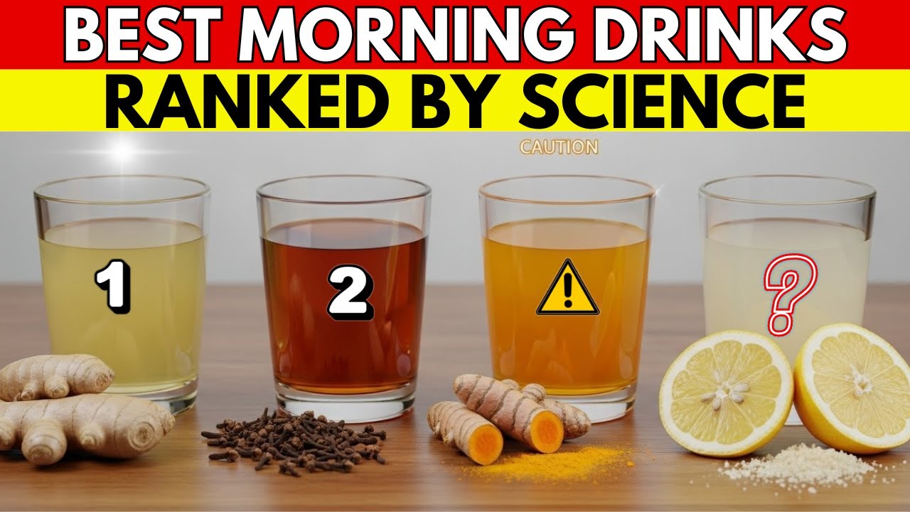 Top 4 DETOX DRINKS For Good Health | Backed By SCIENCE