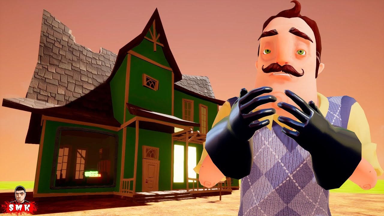 ШОУ ПРИВЕТ СОСЕД!МИКСЕР МНЕ В ГЛАЗА!ИГРА HELLO NEIGHBOR MOD KIT ПРОХОЖДЕНИЕ МОДА HELLO KEY!
