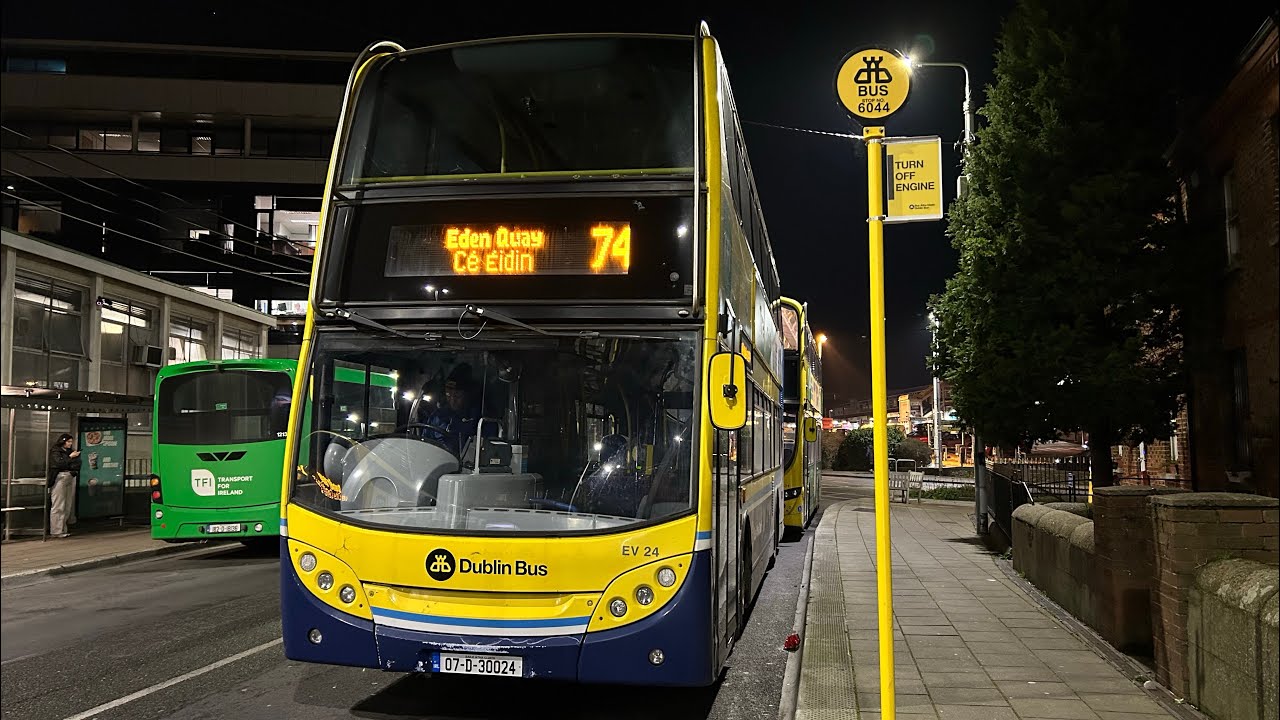 Dublin Bus | Route 74 to Eden Quay | Enviro 400 Volvo B9TL | EV24