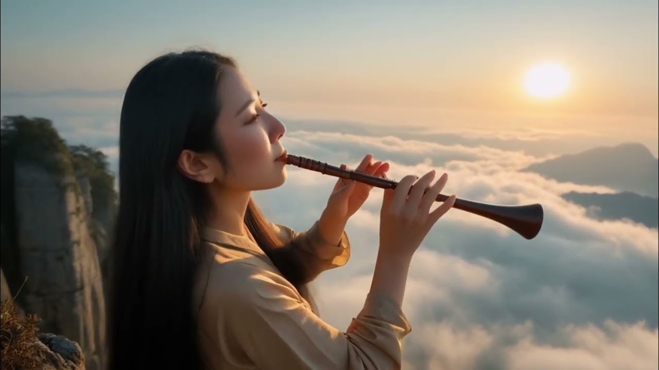 Zen Healing Music Above the Clouds | Relaxing Meditation for Peace & Mindfulness