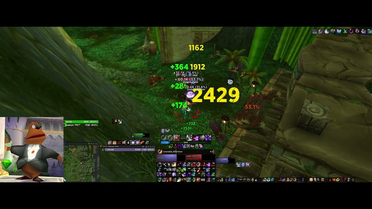 Classic: WotLK Zul'Gurub Warlock how to solo High Priest Thekal with adds (no bug/glitch)