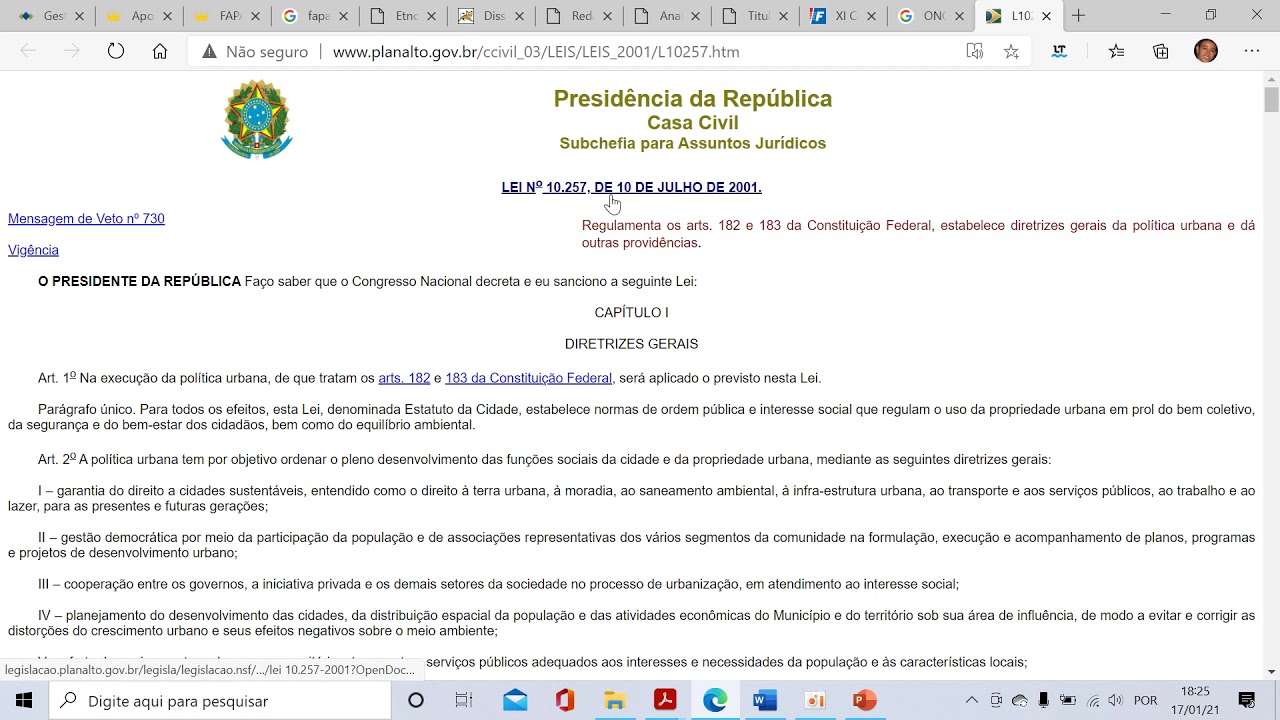 ABNT - Leis, decretos, etc. (legislação em geral) (como referenciar) #tcc