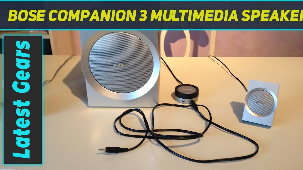 Bose Companion 3 Multimedia Speaker System  - Review 2023