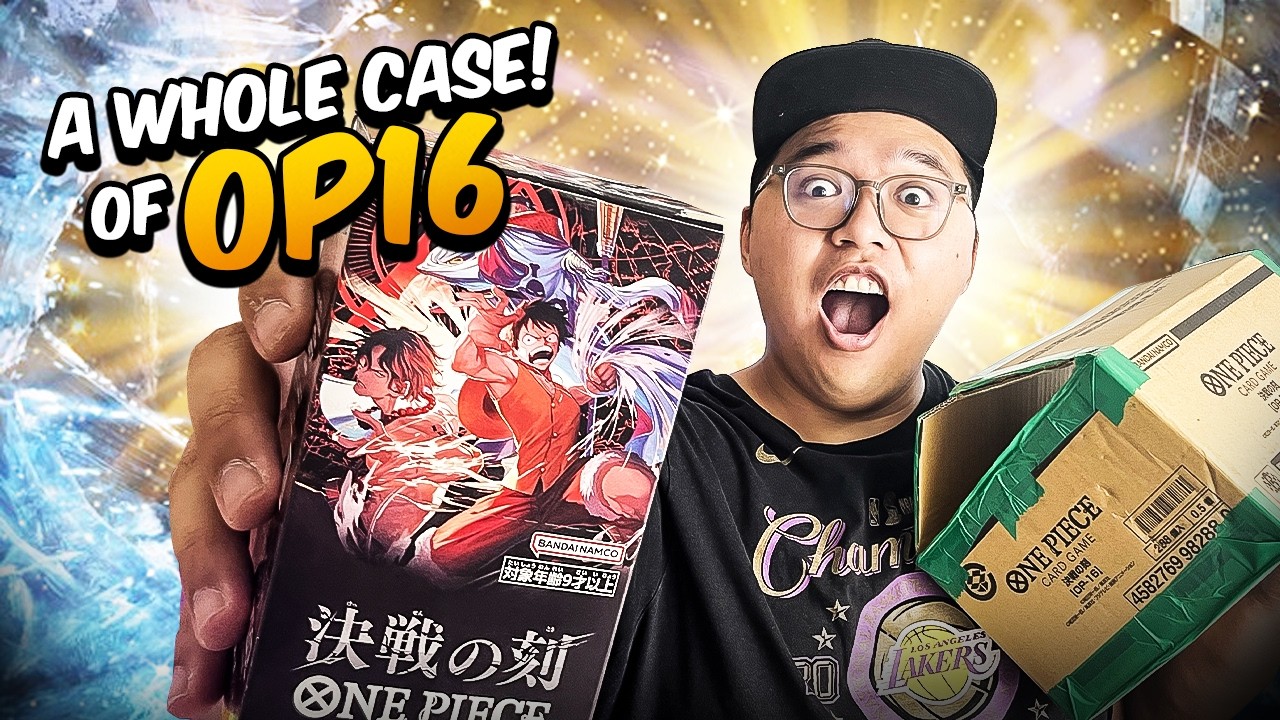 ВСКРЫТИЕ КЕЙСА! Открываем кейс бустеров OP16: The Time of Battle &mdash; One Piece TCG