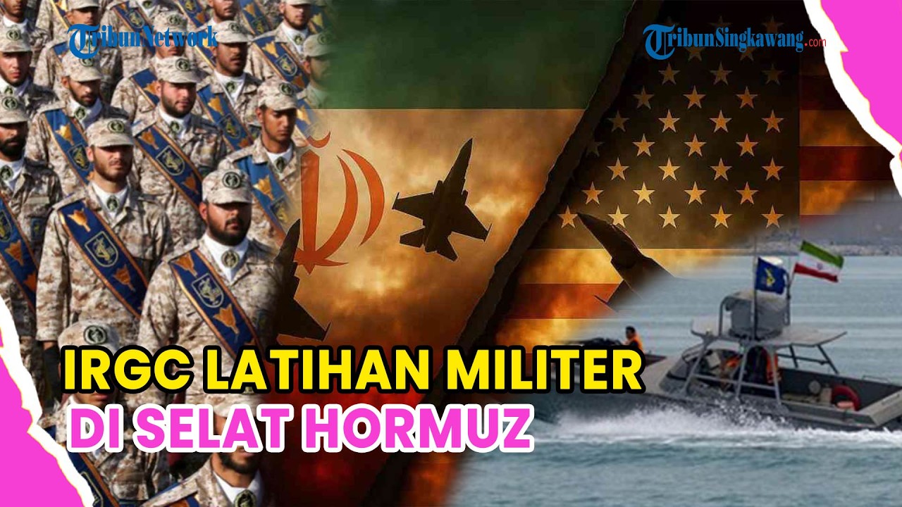 🔺IRAN PANAS-PANASI AS❗IRGC PAMER KEKUATAN MILITER