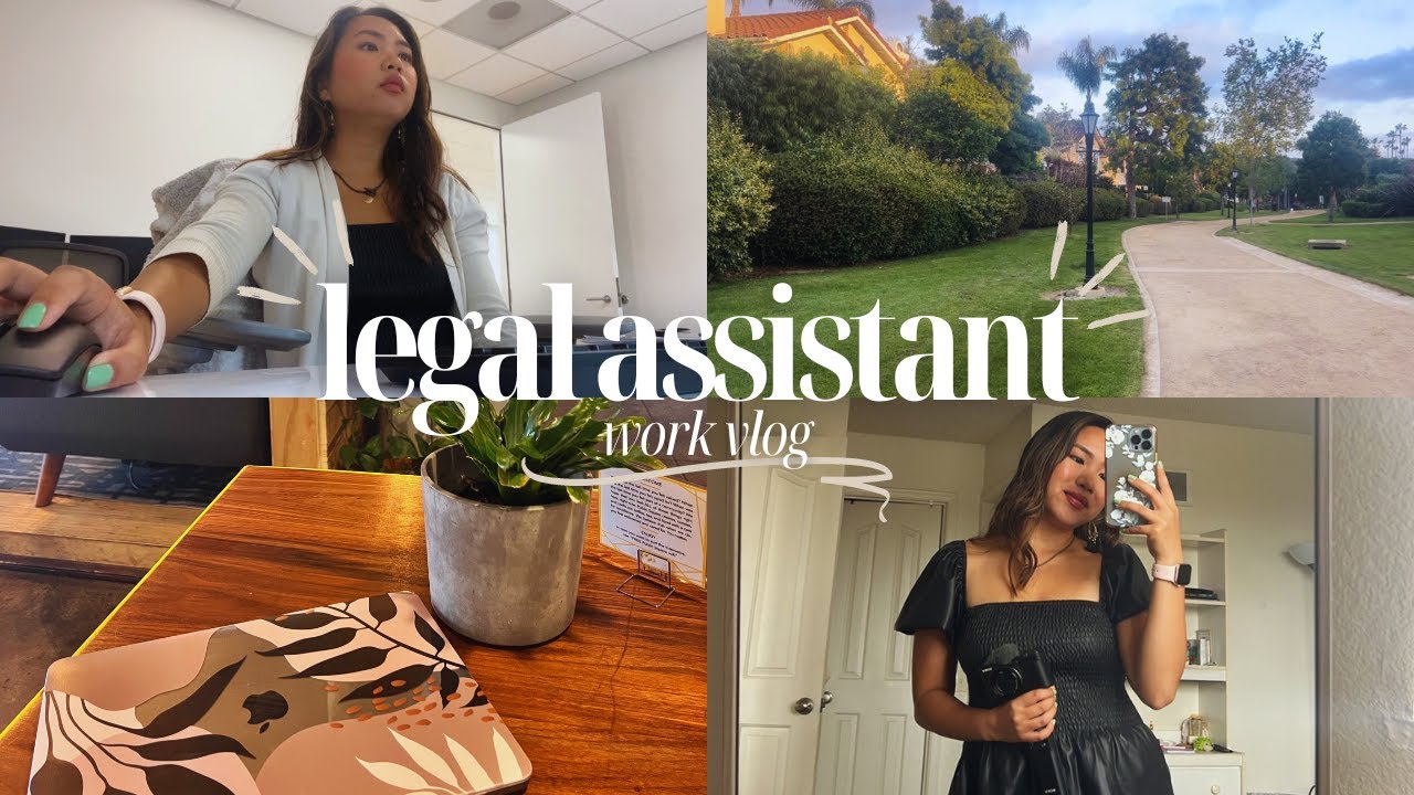 Spend the Day with Me As A Legal Assistant | Transitioning to a Different Dept. + Work Life Balance
