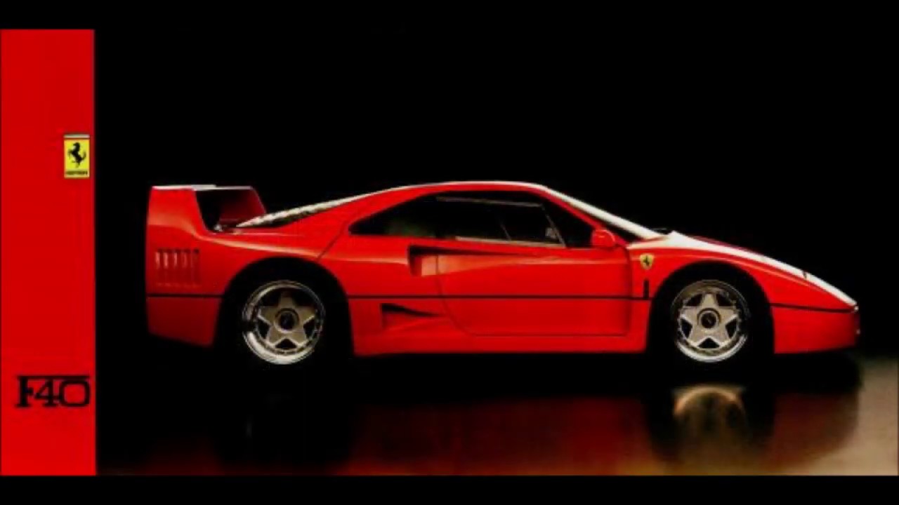 Ferrari - A history through car brochures