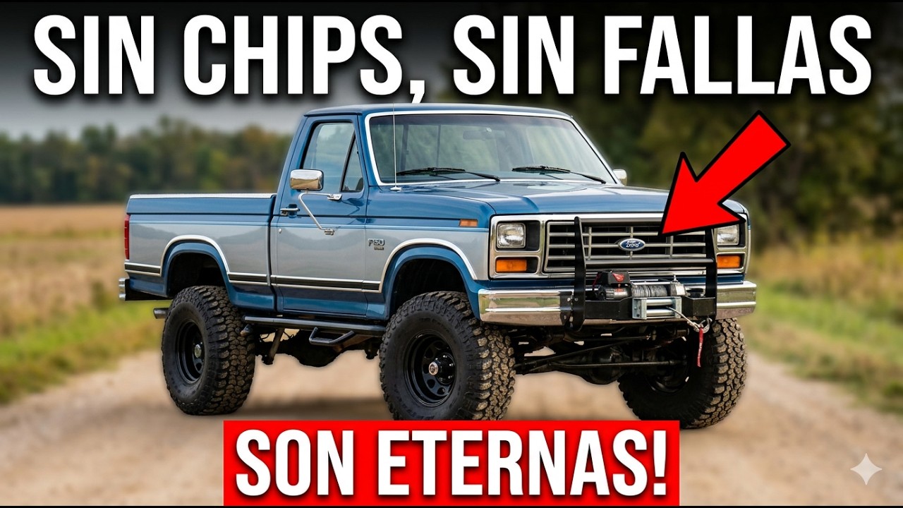 12 Pickups INDESTRUCTIBLES que dejan en ridículo a las modernas