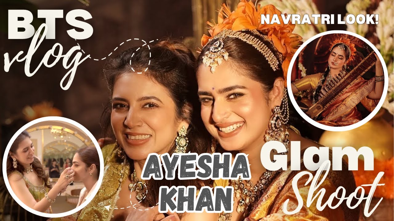 AYESHA KHAN Ka Navratri Makeover by Neha Adhvik Mahajan
