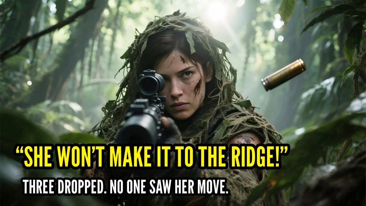 They Never Saw Her in the Tree Line — Then Three Dropped Before Anyone Blinked