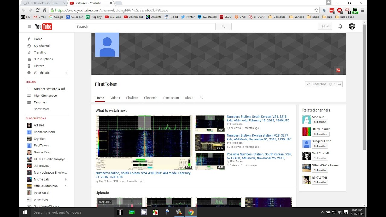 Strange Beacons Review of YouTube User FirstToken