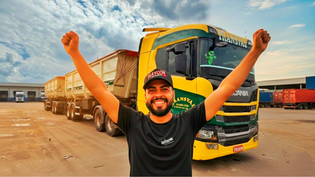 ENTREGUEI O CAMINHÃO NA BASE E FUI PARA CASA 🏠