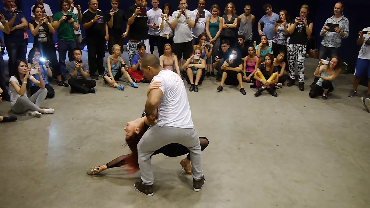 BRAZILIAN ZOUK DANCE by Kadu and Larissa - Amsterdam Zouk Congress (2015)