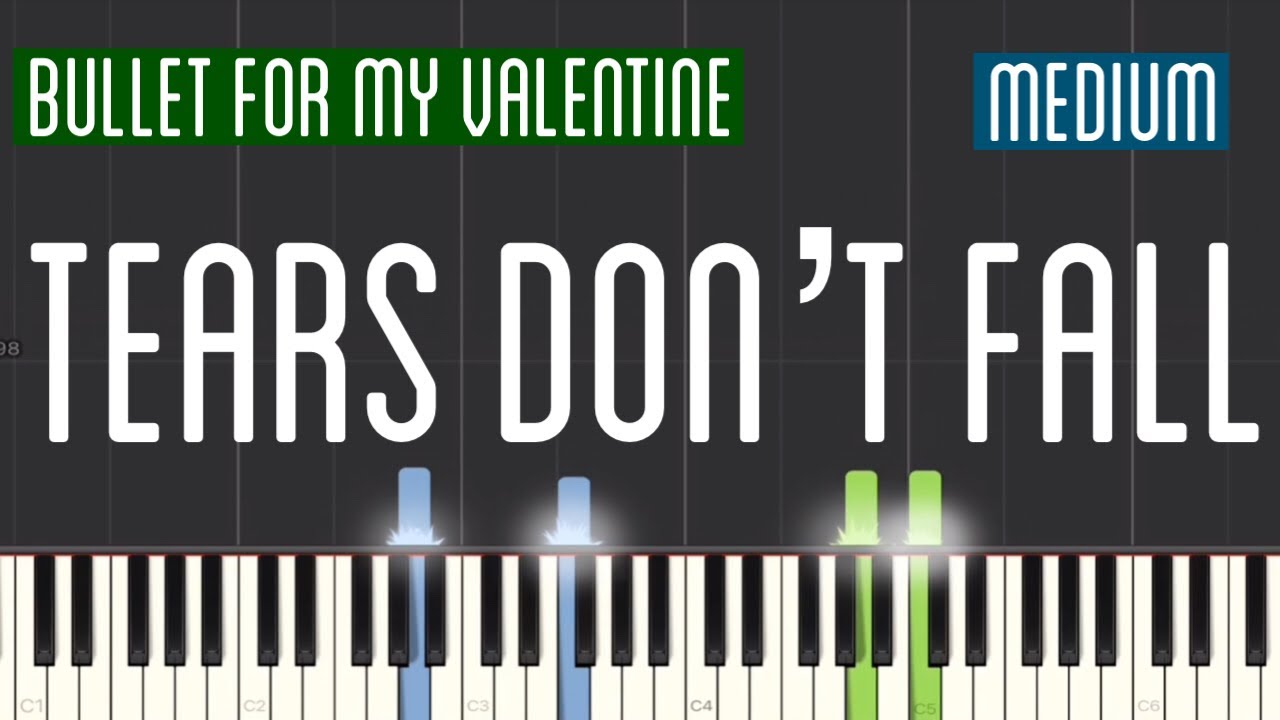 Bullet For My Valentine - Tears Don’t Fall Piano Tutorial | Medium
